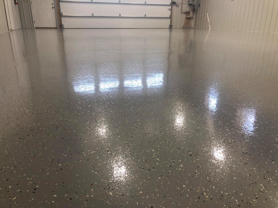 epoxy floor coating contractor in Cincinnati