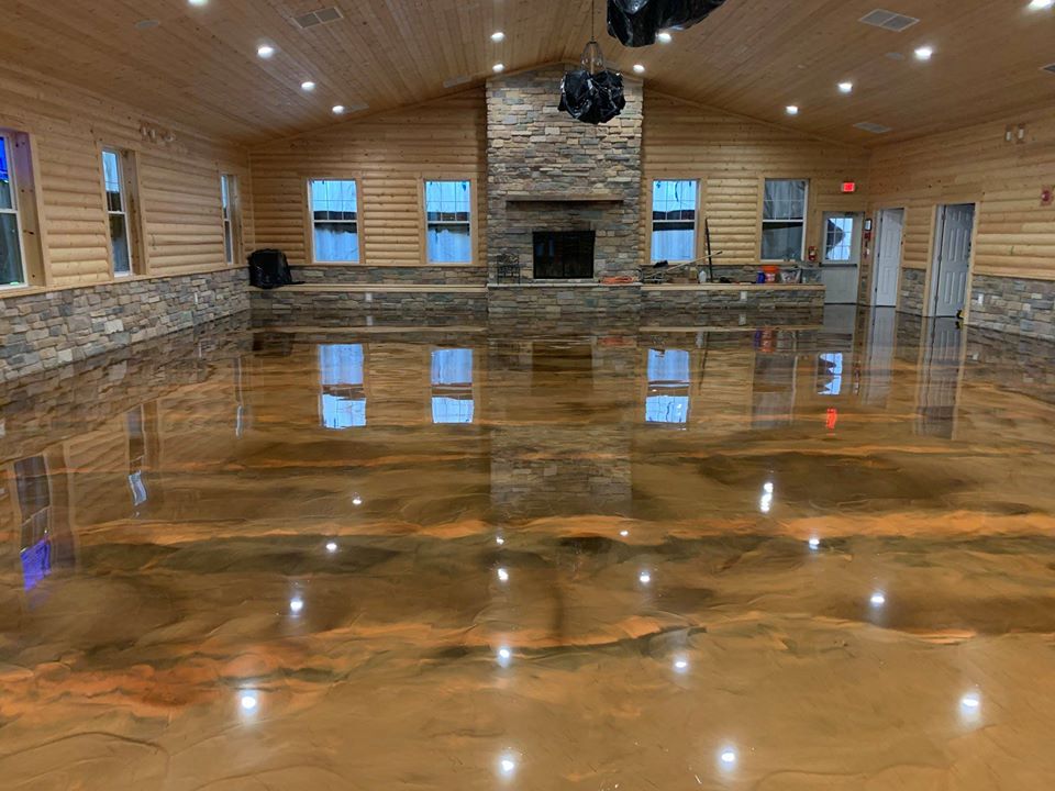 epoxy floor coating contractor in Cincinnati