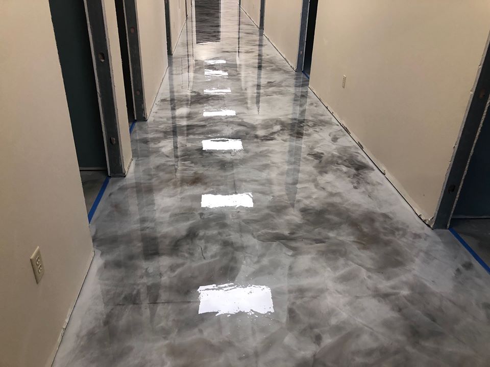 epoxy floor coating contractor in Cincinnati