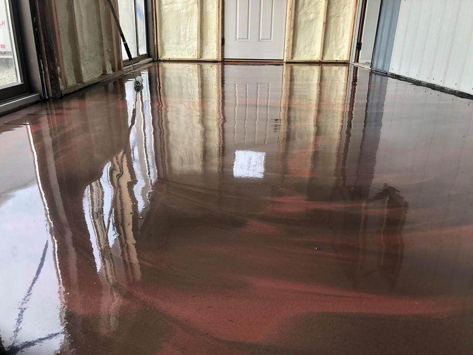 epoxy floor coating contractor in Cincinnati