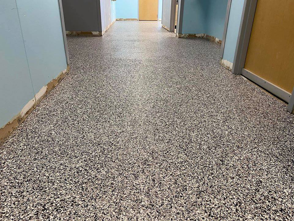 epoxy floor coating contractor in Cincinnati